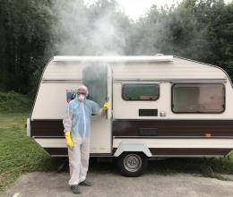 Mike and his Van