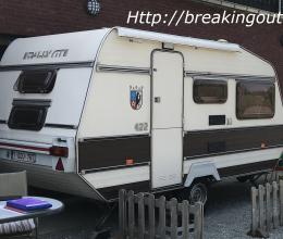 The Van at a party