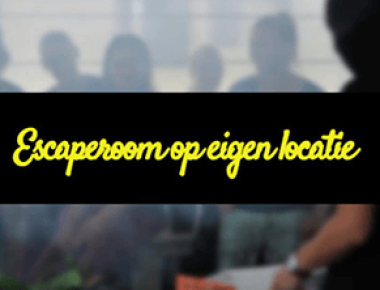 Escape Room op eigen locatie